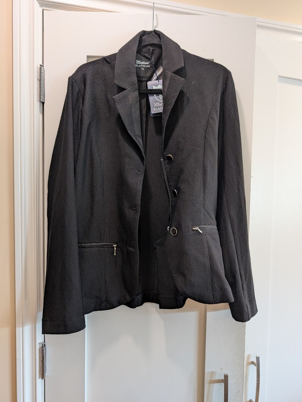 NWT Elation Platinum Vicenza Show Jacket,XL